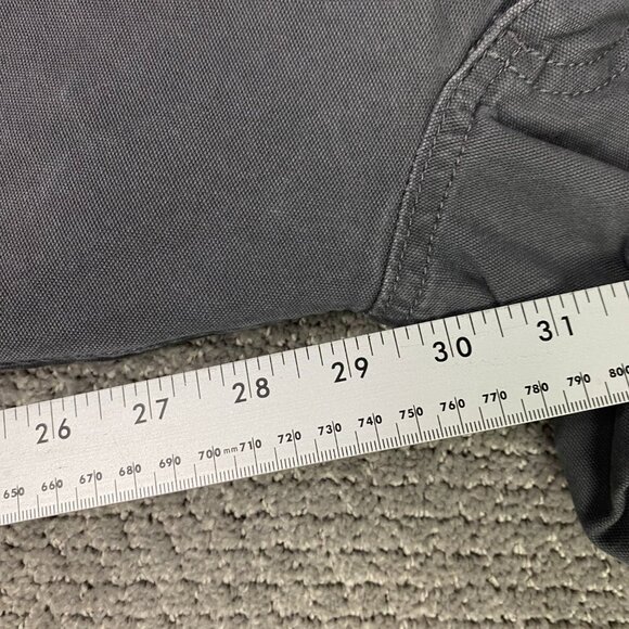 Carhartt Rugged Flex Relaxed Fit Canvas 5 Pocket Work Pants Men's 38 x 30 Gray - Picture 13 of 13